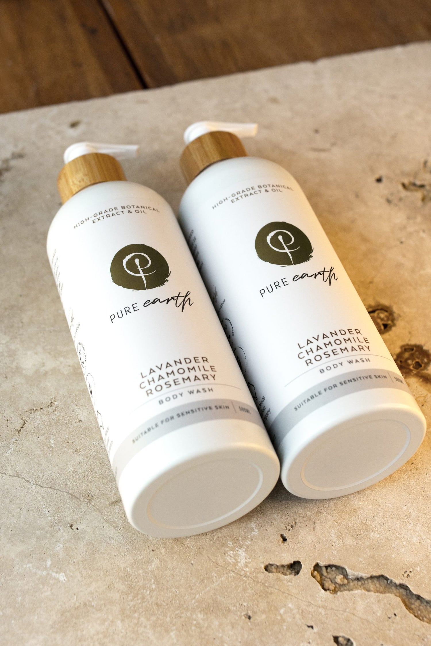 Natural Body Wash - Lavender Rosemary Bundle