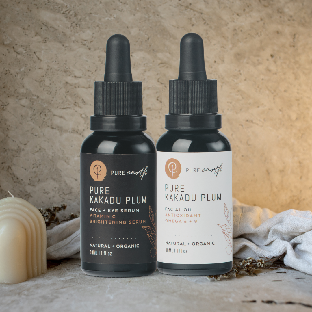 Pure Kakadu Plum Facial Bundle • Vitamin C &amp; Facial Oil