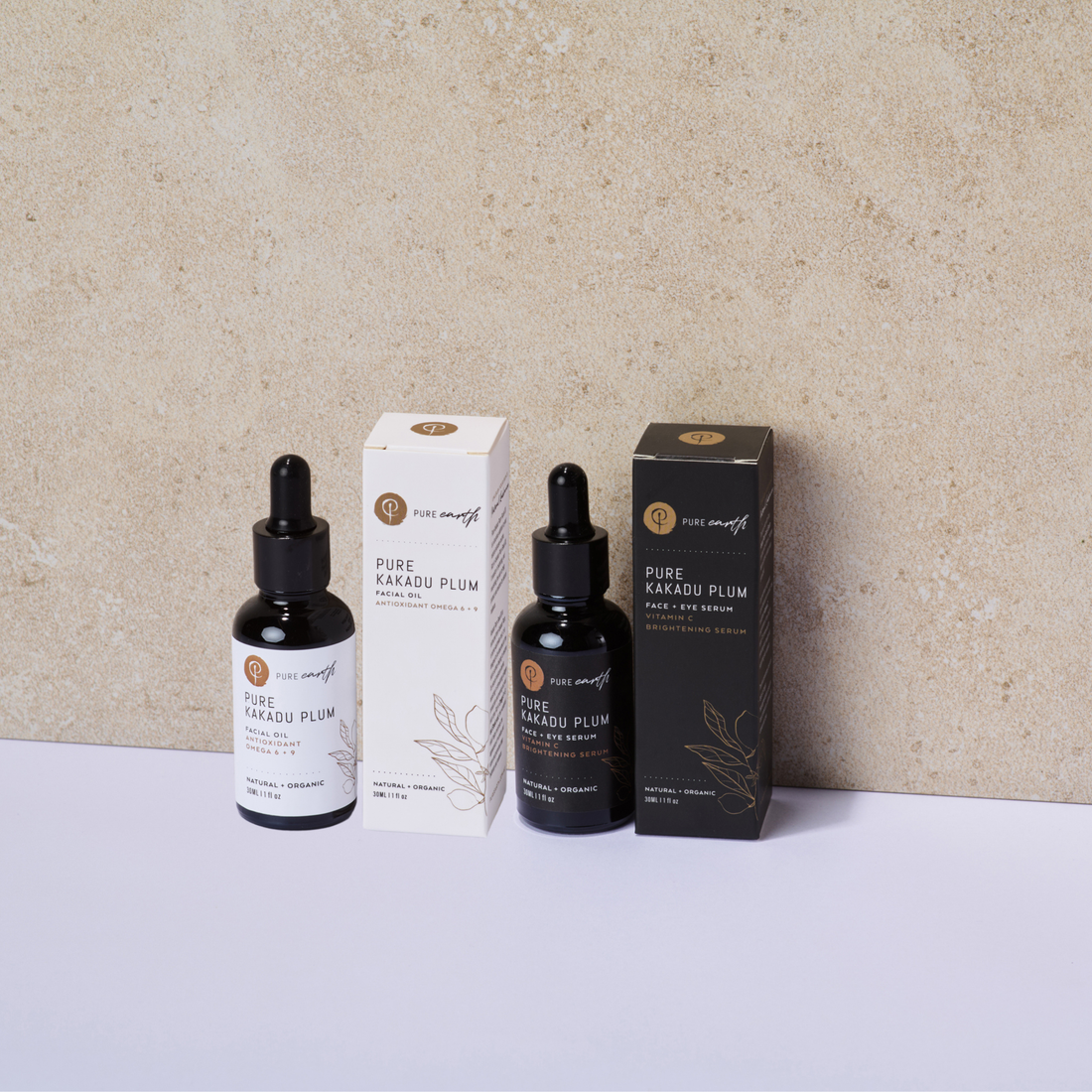 Pure Earth Kakadu Plum Vitamin C Serum natural antioxidant face serum Australia for brightening and glowing skin