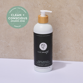 Pure Earth Deep Repair Hair Treatment in recyclable aluminium packaging, recognised as a Clean and Conscious Awards Finalist — Australian-made natural hair care